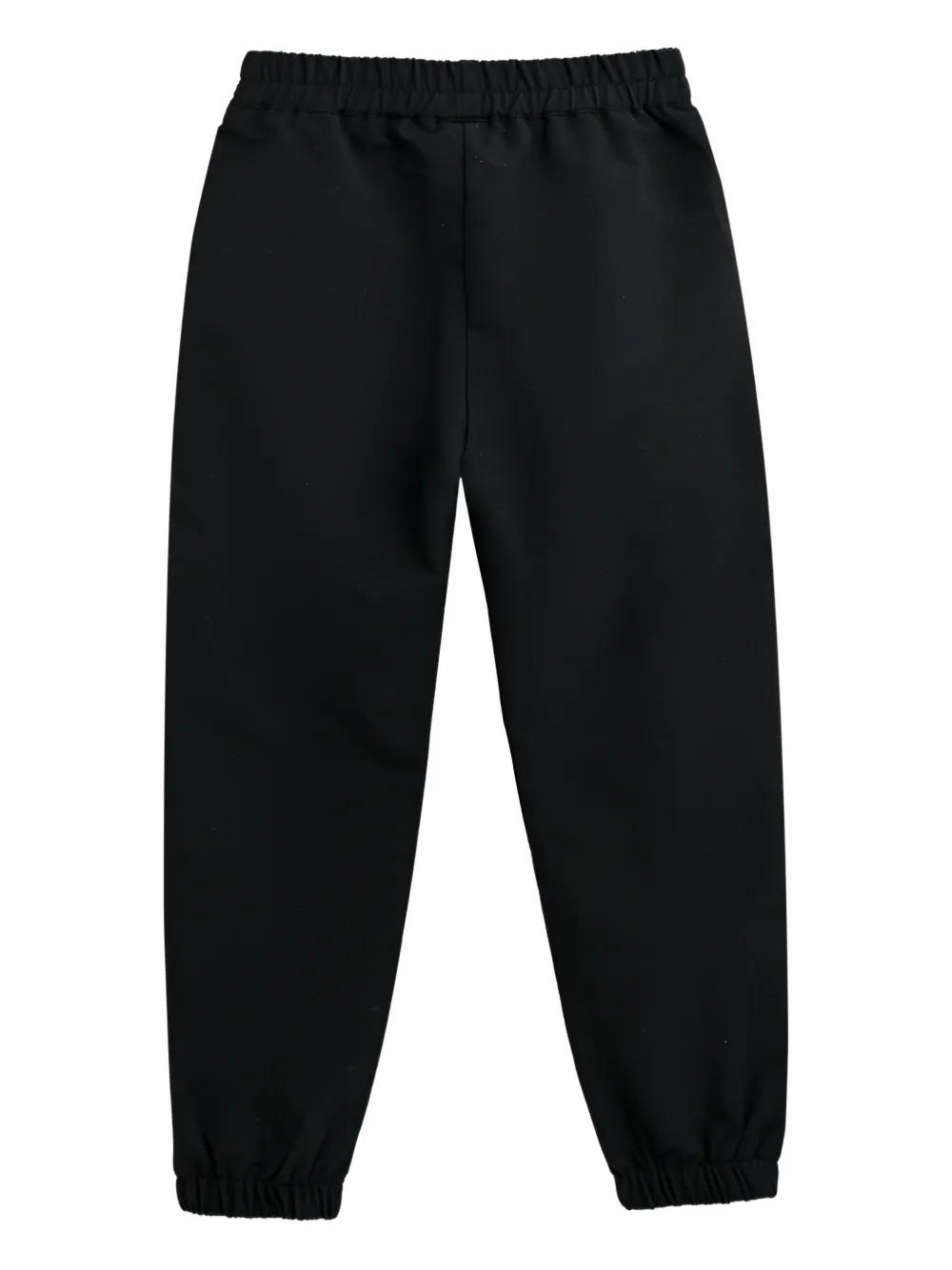 Moustache Logo-detail Tracksuit Pants In Black