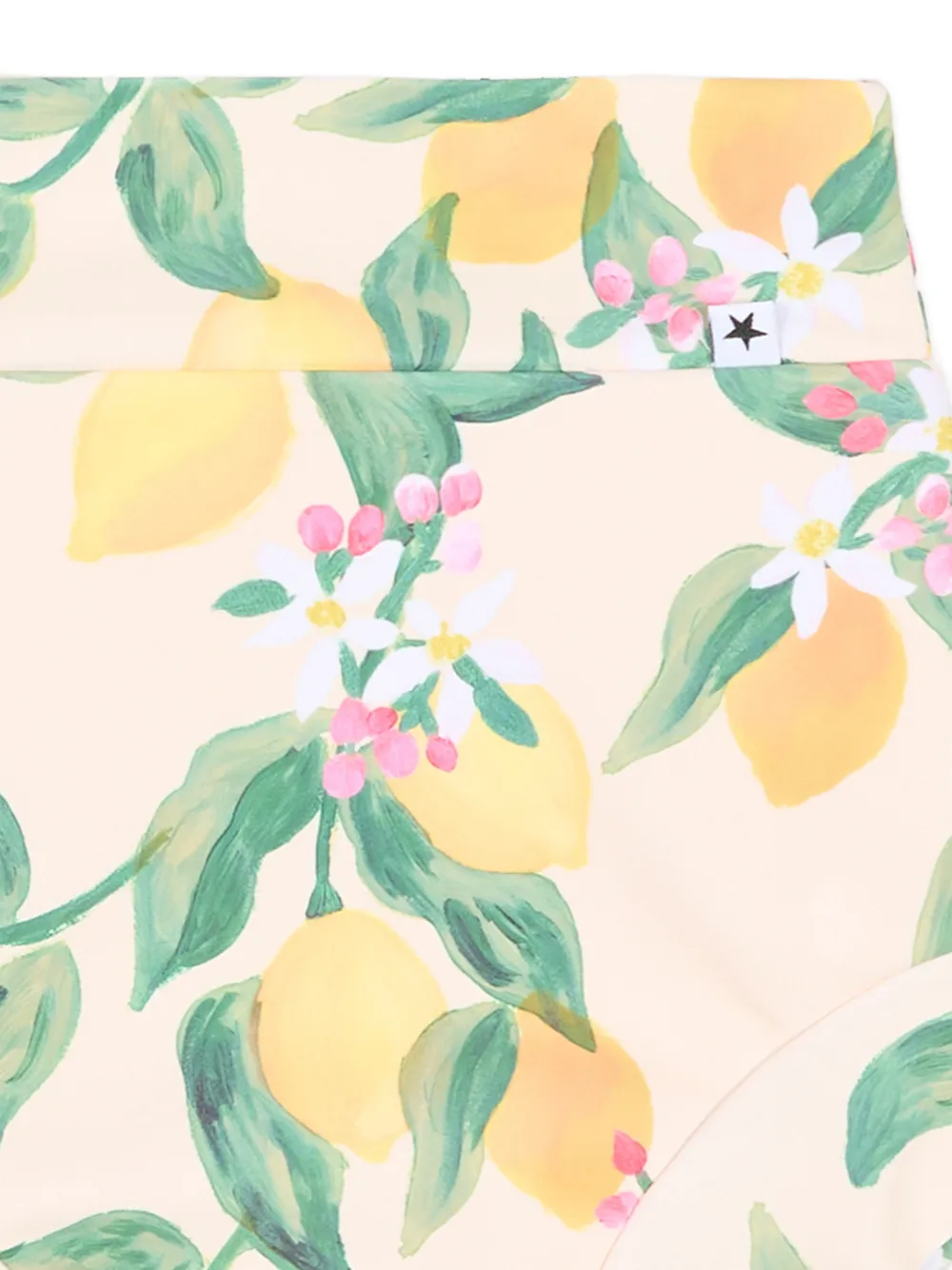 Molo Zwembroek met citroenprint Beige