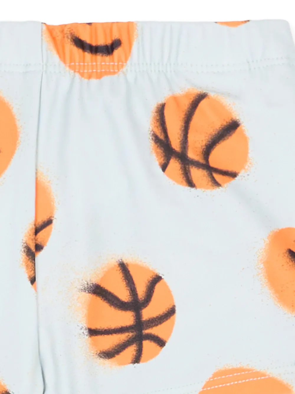 Molo Zwembroek met basketbalprint Blauw