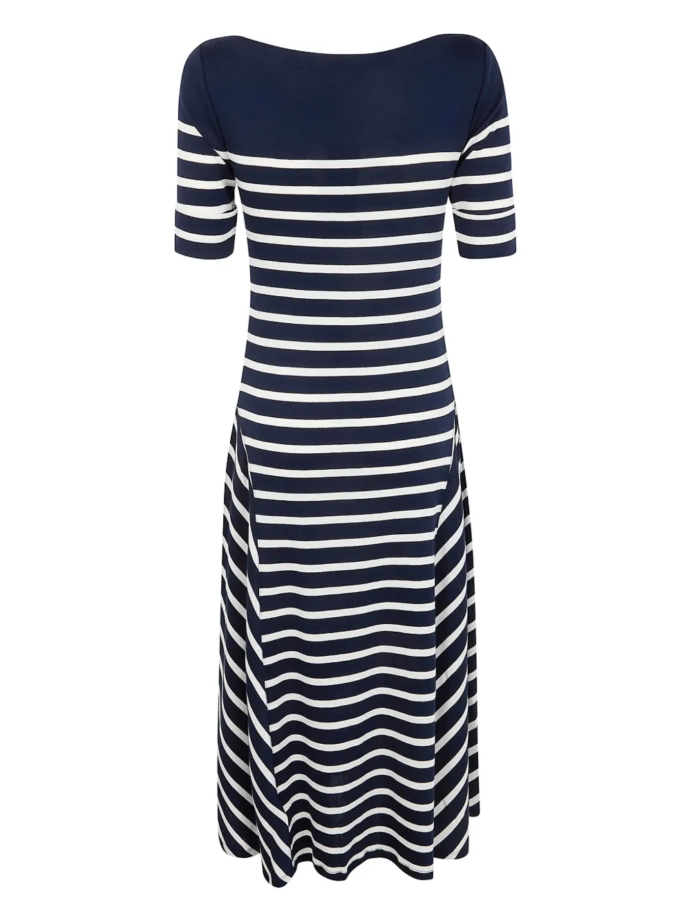 Lauren Ralph Lauren striped midi dress - Blauw