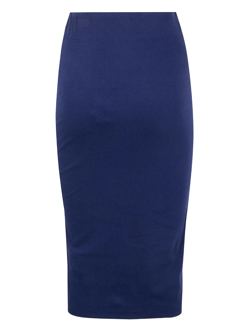 Ralph Lauren Button-trim Pencil Skirt In Blue