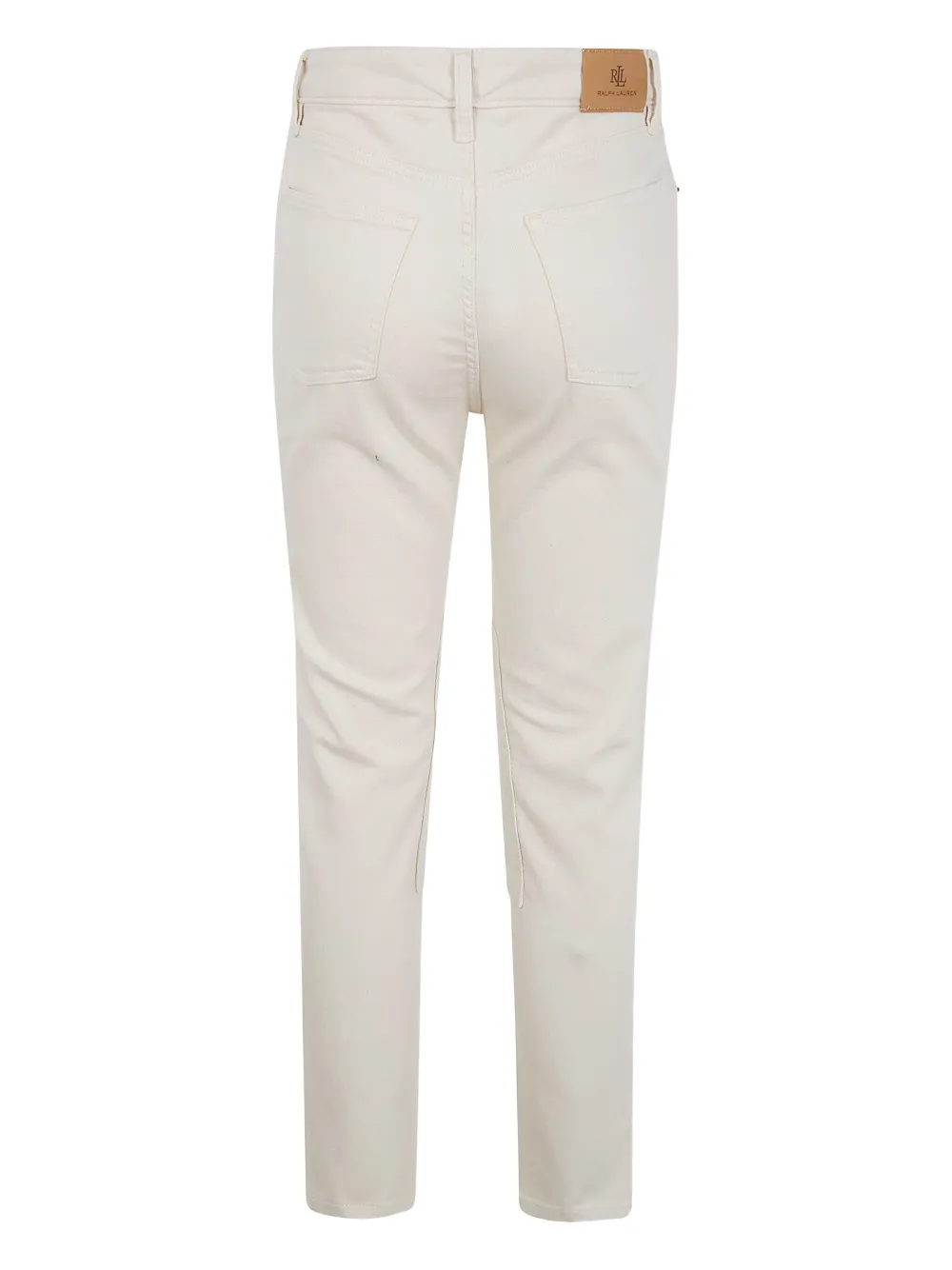Lauren Ralph Lauren Jeans met applicatie Beige
