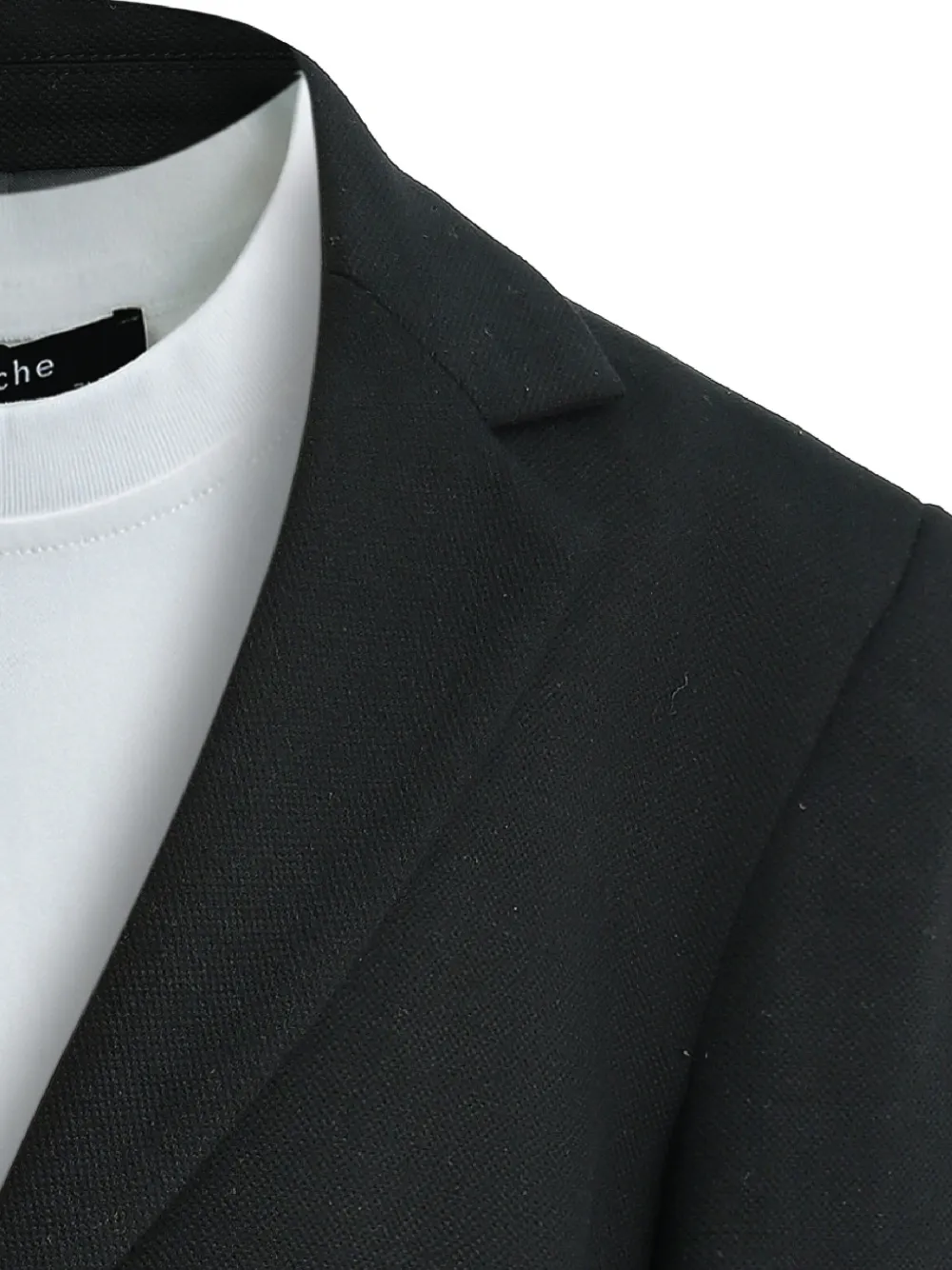  Moustache Single-breasted Suit - Black 
