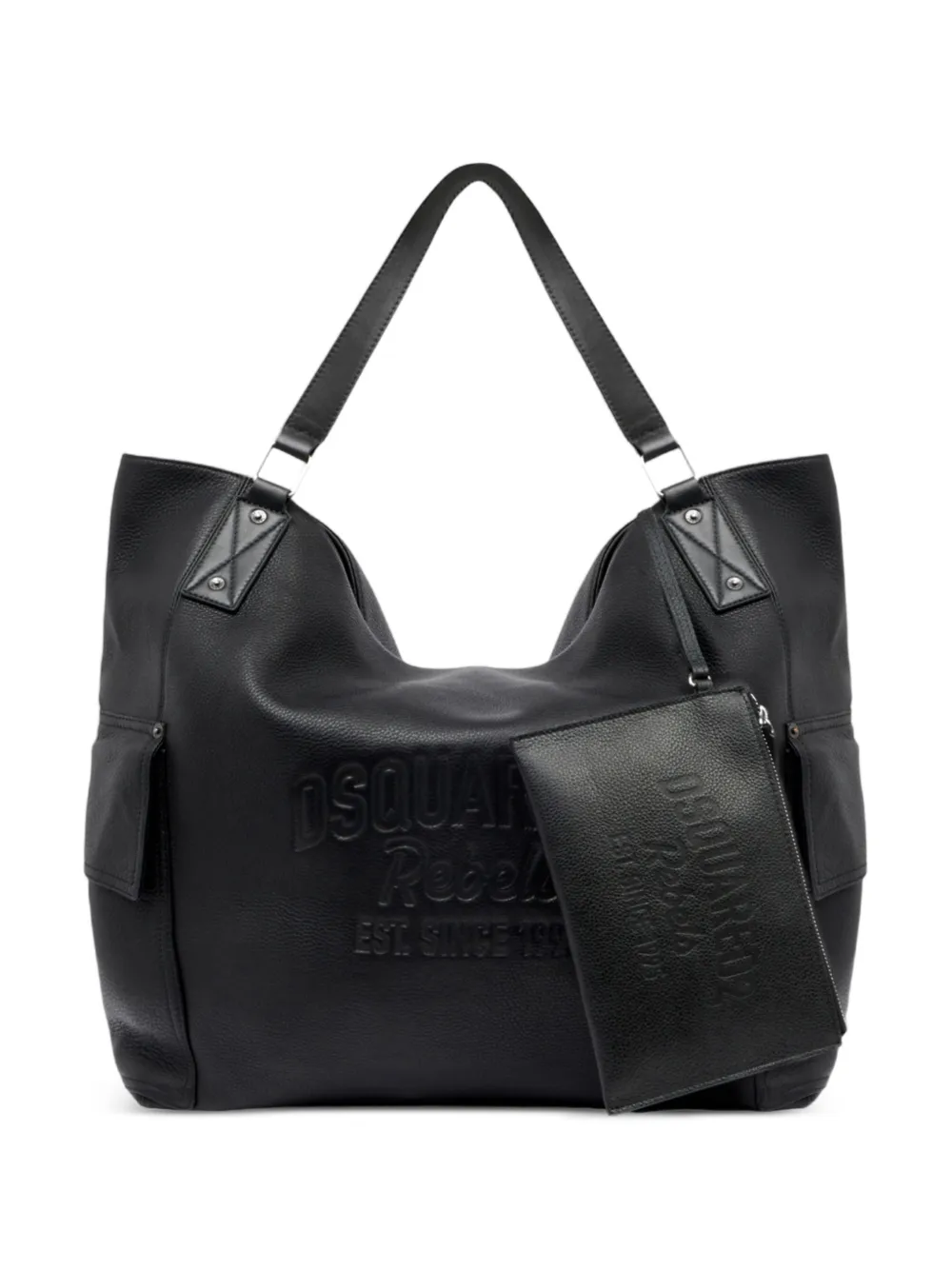 Dsquared2 Rebels Tote Bag In Black