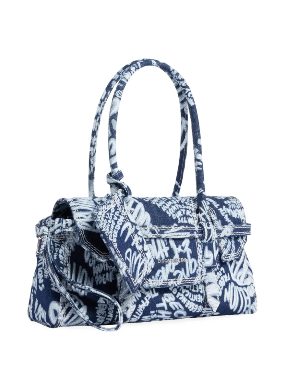 Rebel Hibiscus Twin Shoulder Bag