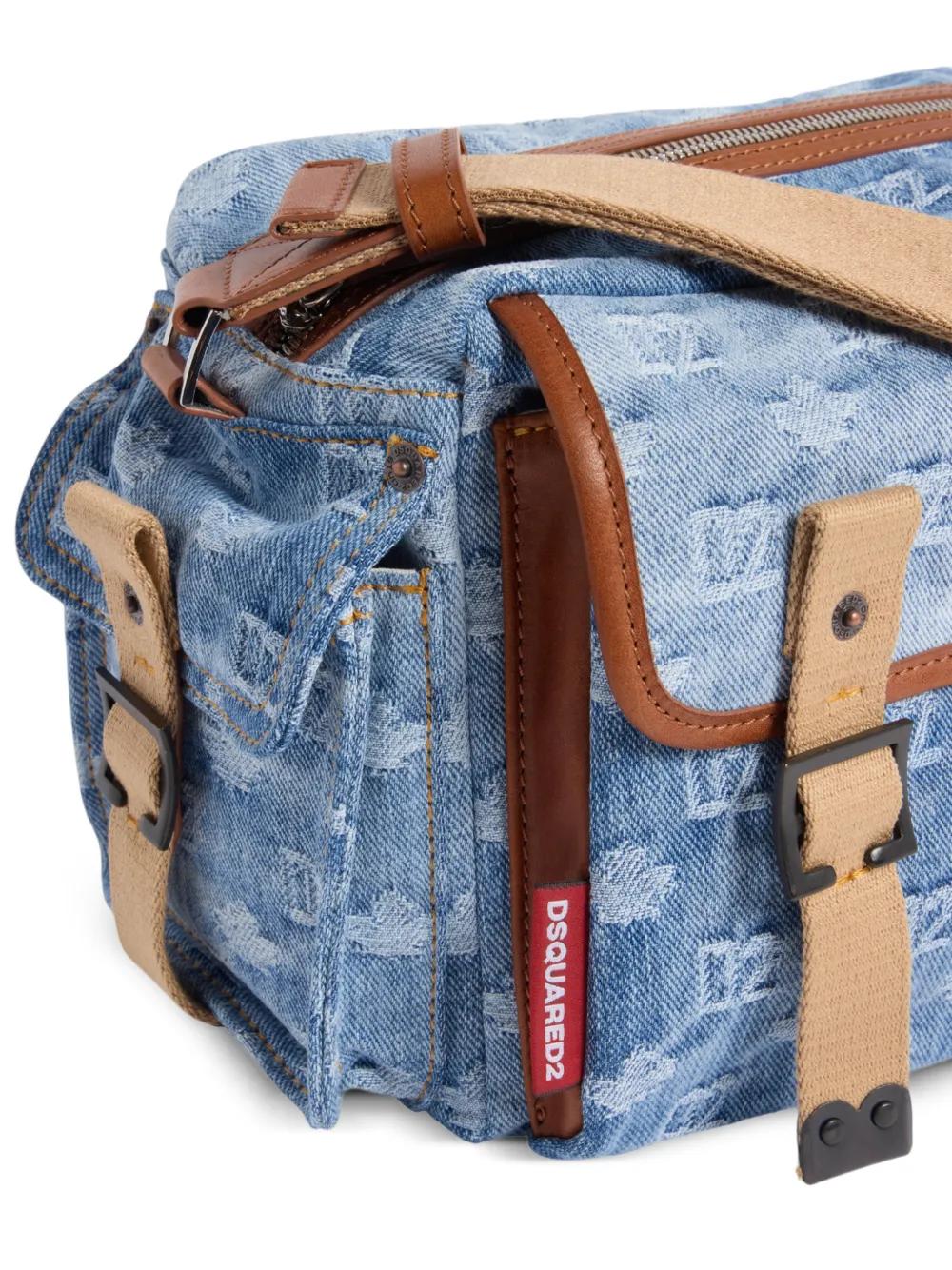 DSQUARED2 Crossbodytas met monogram Blauw
