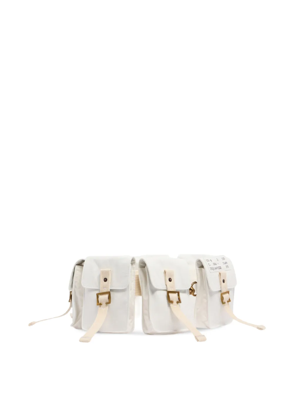 DSQUARED2 D2 cargo heuptas Wit
