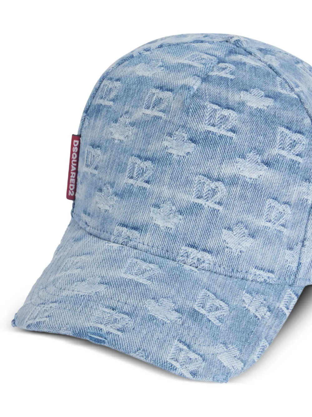 DSQUARED2 Honkbalpet met monogram Blauw