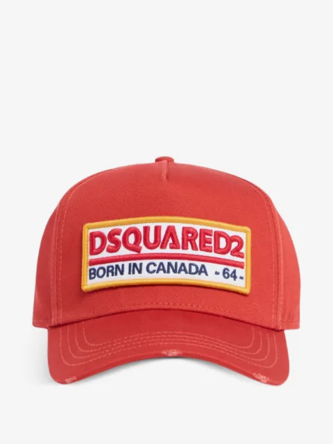 DSQUARED2 logo patch baseball cap