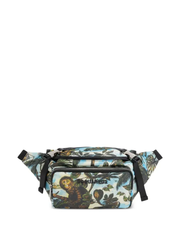DSQUARED2 Monkey Business ベルトバッグ | ブルー | FARFETCH JP