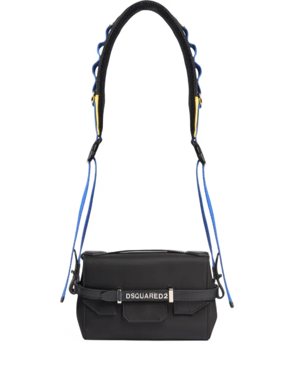 まもまも　dsquared2 SHOULDER BAG DSQUARED2 D2 Jetski Twin Shoulder Bag | Black | FARFETCH UZ