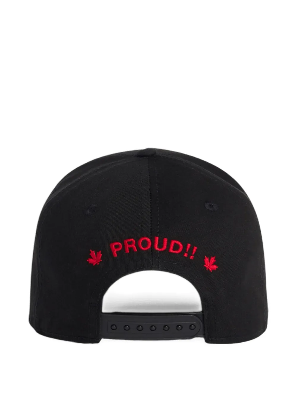 DSQUARED2 Be Proud honkbalpet - Zwart