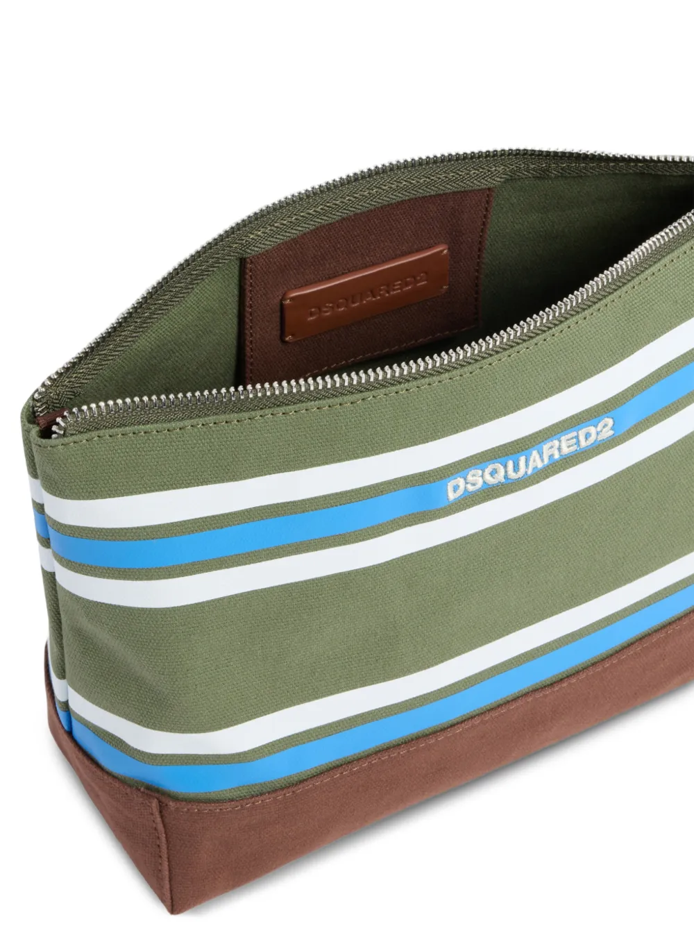  Dsquared2 College Make Up Bag - Green 