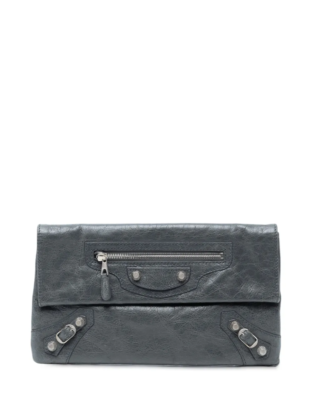 Balenciaga Pre-Owned 2012 Lambskin Motocross Giant 12 Envelope clutch