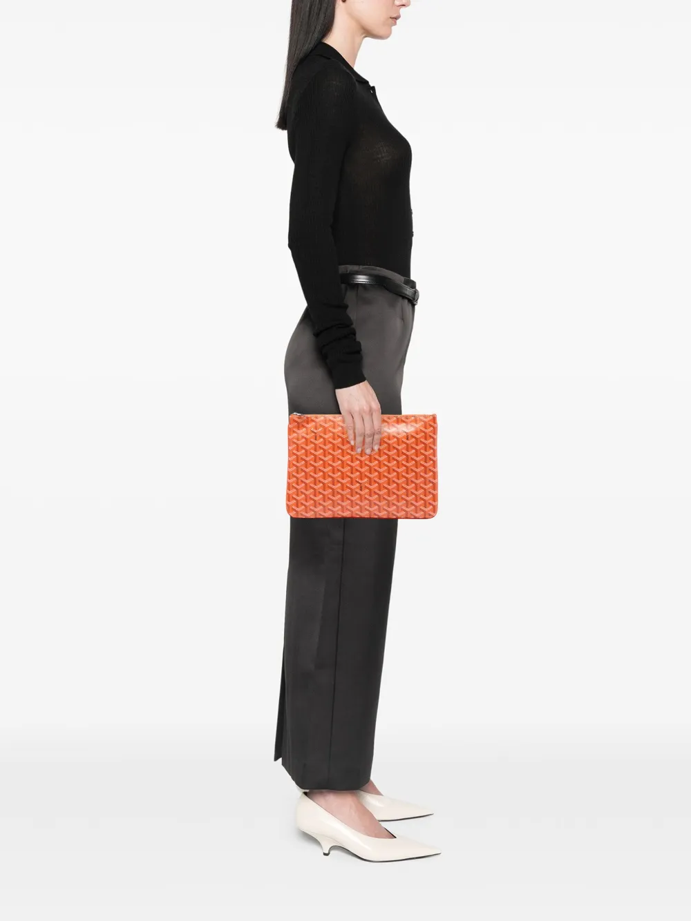 Goyard Pre-Owned 2017 Goyardine Senat MM clutch bag | Pre-Owned | Image 2