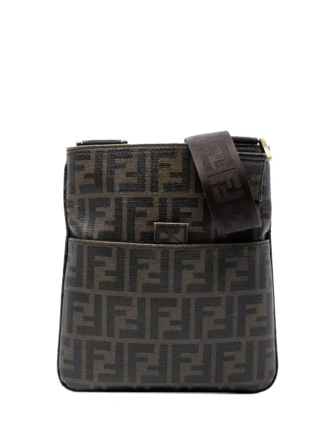 Fendi Pre-Owned 2000-2010 Zucca Coated Canvas crossbody bag