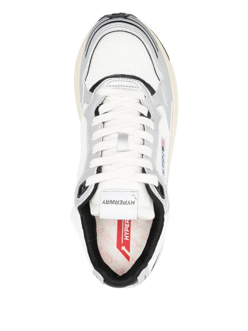 Autry Hiperway sneakers met logo Wit