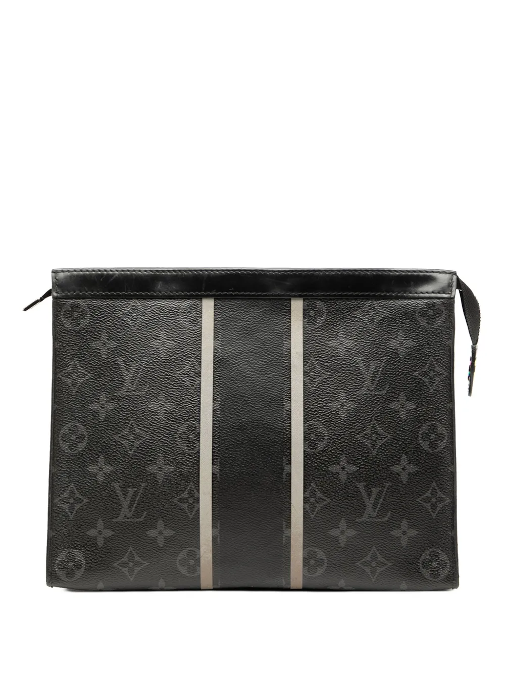 Louis Vuitton Pre-Owned 2017 Fujiwara Monogram Eclipse Flash Pochette