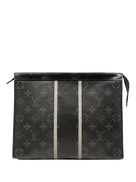 Louis Vuitton Pre-Owned bolso de mano Fujiwara Monogram Eclipse Flash Pochette Voyage MM 2017