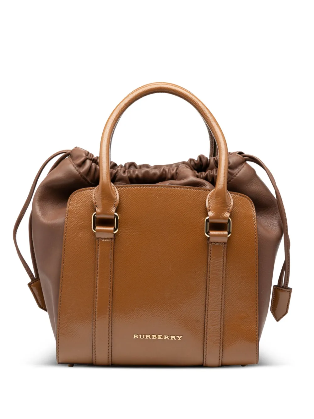 Burberry Pre-Owned 2000-2017 Small Leather Dinton satchel - ブラウン