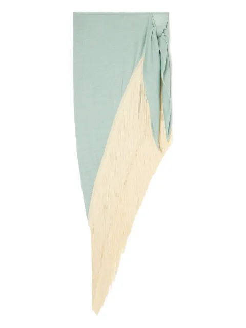 Alanui Mermaid Inside pareo midi skirt