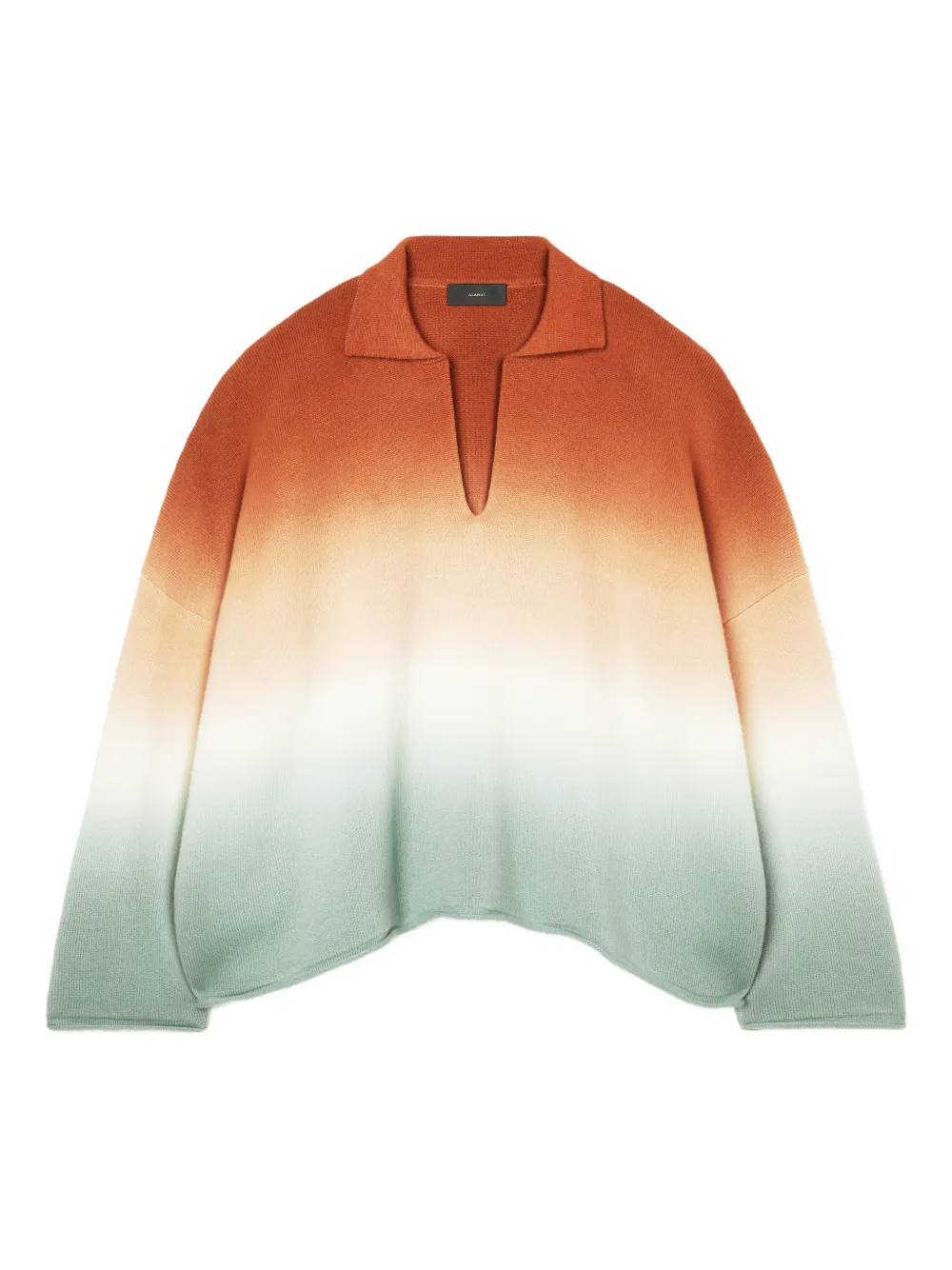 Alanui Shades Of Shore Long-sleeve Sweater In Multi