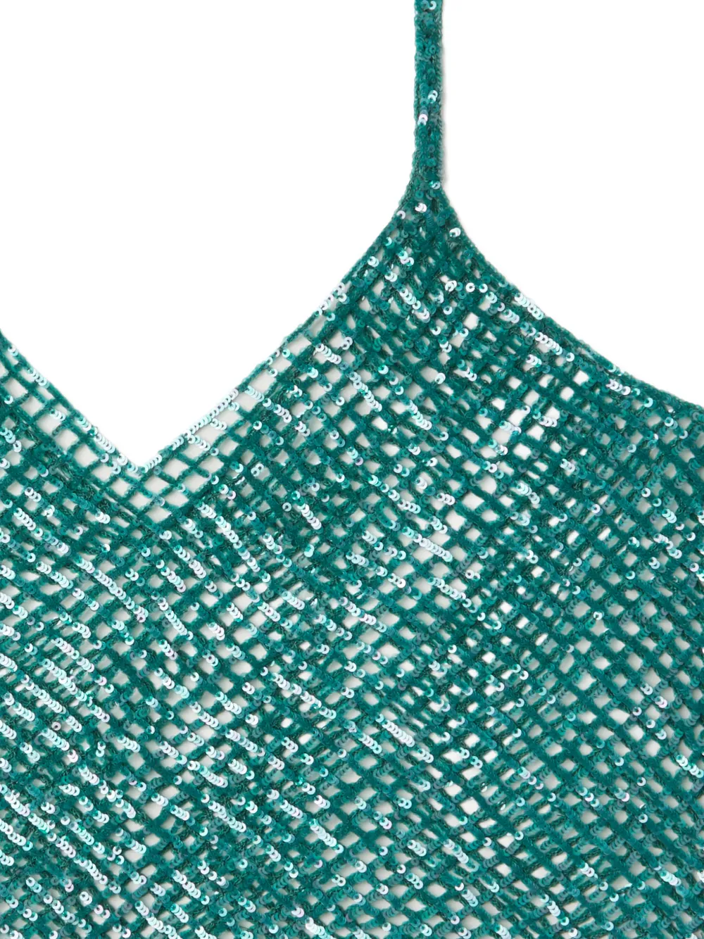 Alanui Nothing but Light tanktop met V-hals Groen