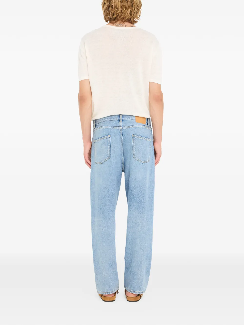 Alanui Jeans met opgestikte zak Blauw