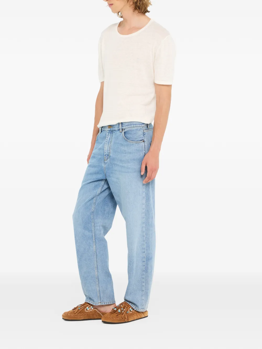  Alanui Patch-pocket Jeans - Blue 