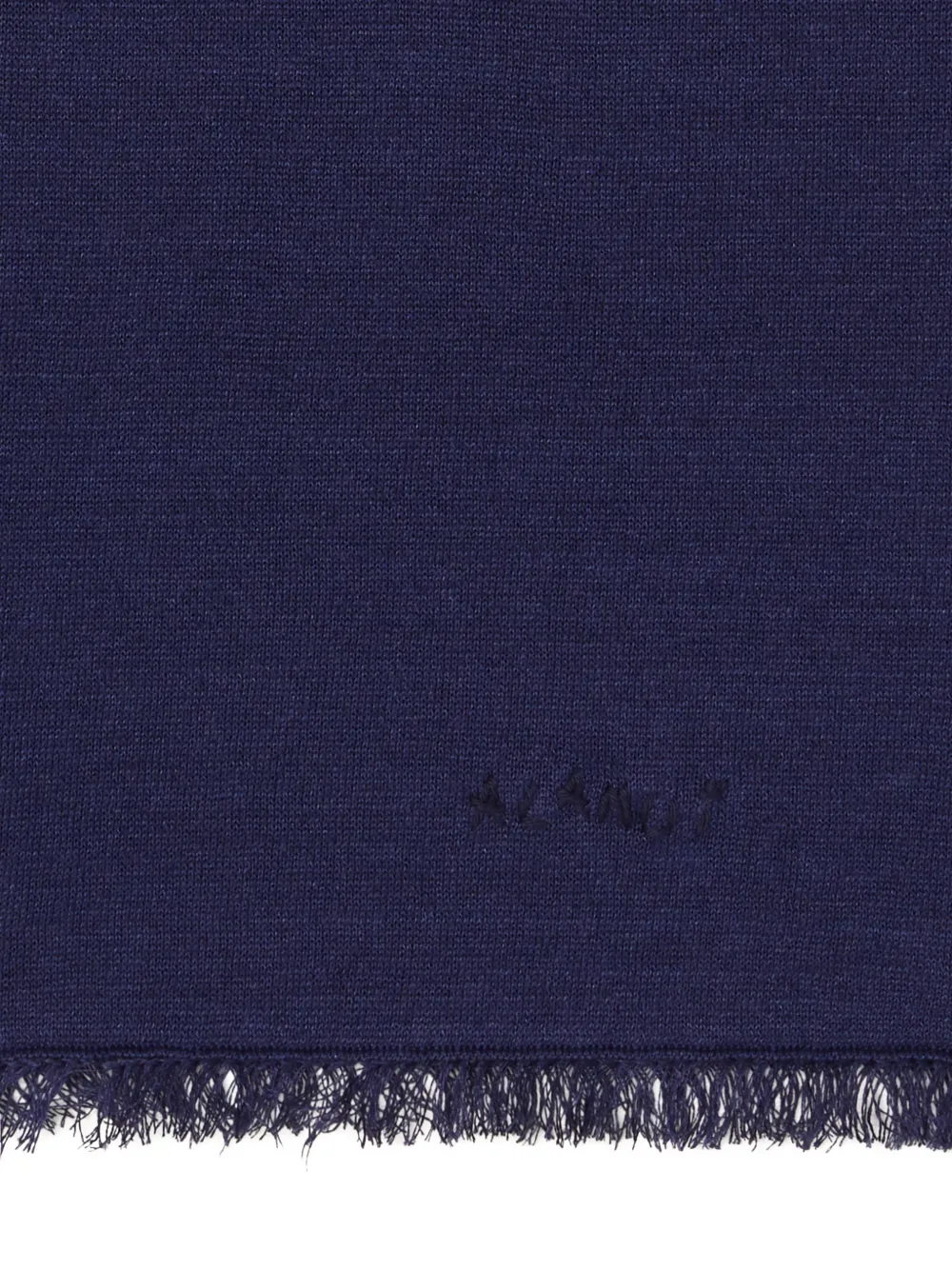 Alanui Linen T-shirt In Blue