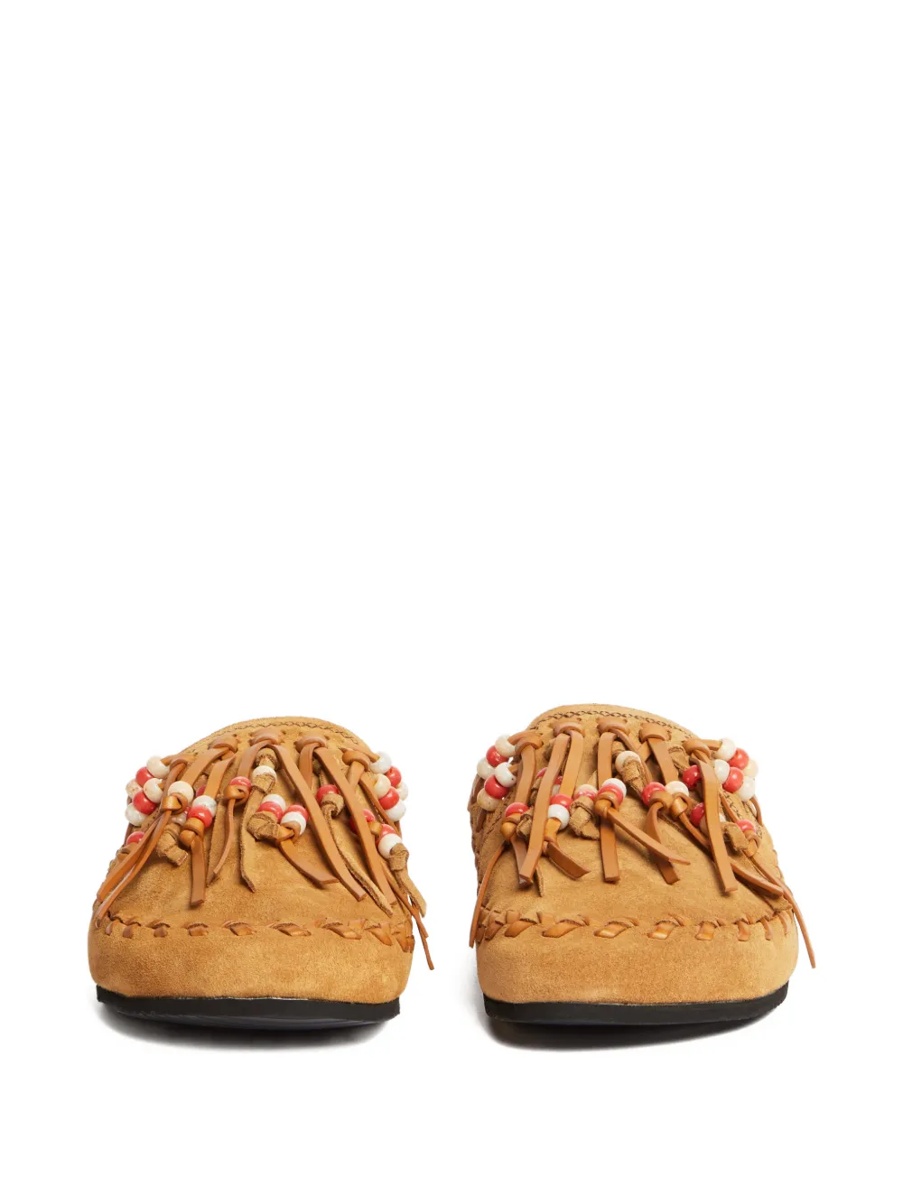 Alanui The Journey muiltjes verfraaid met kralen Bruin