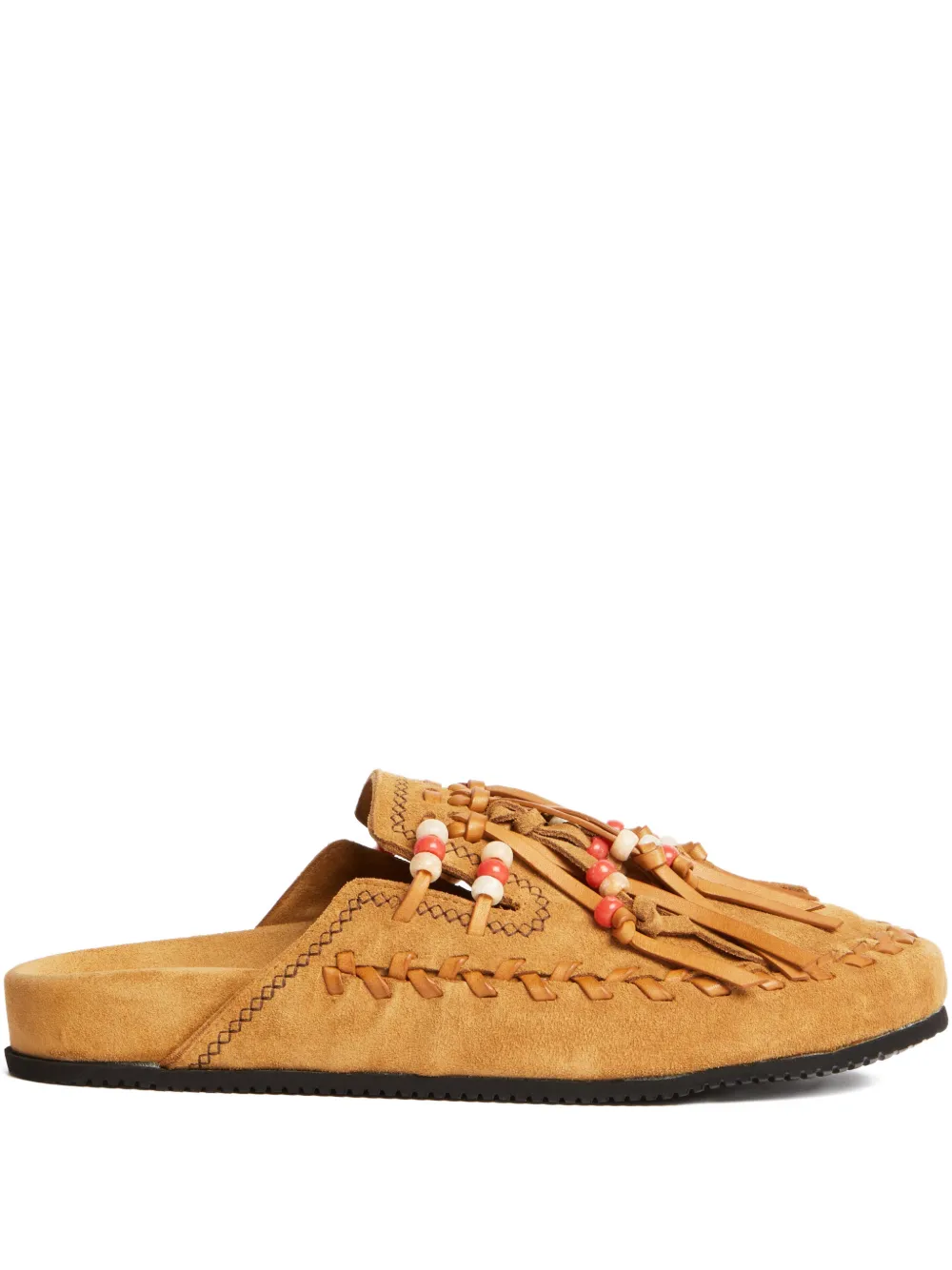 Alanui Mules The Journey con decorazione - Marrone