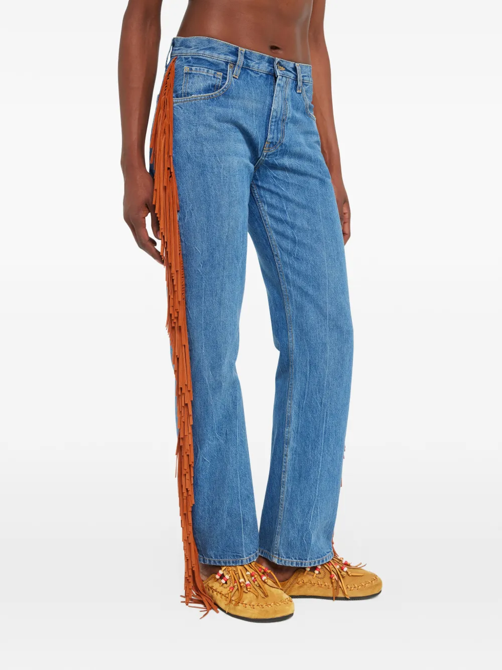 Alanui The Journey muiltjes verfraaid met kralen Bruin