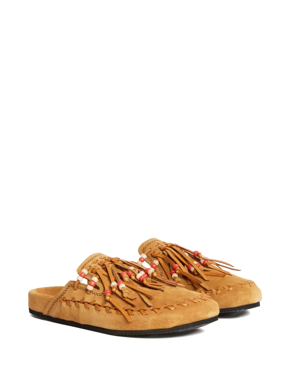 Alanui The Journey muiltjes verfraaid met kralen Bruin