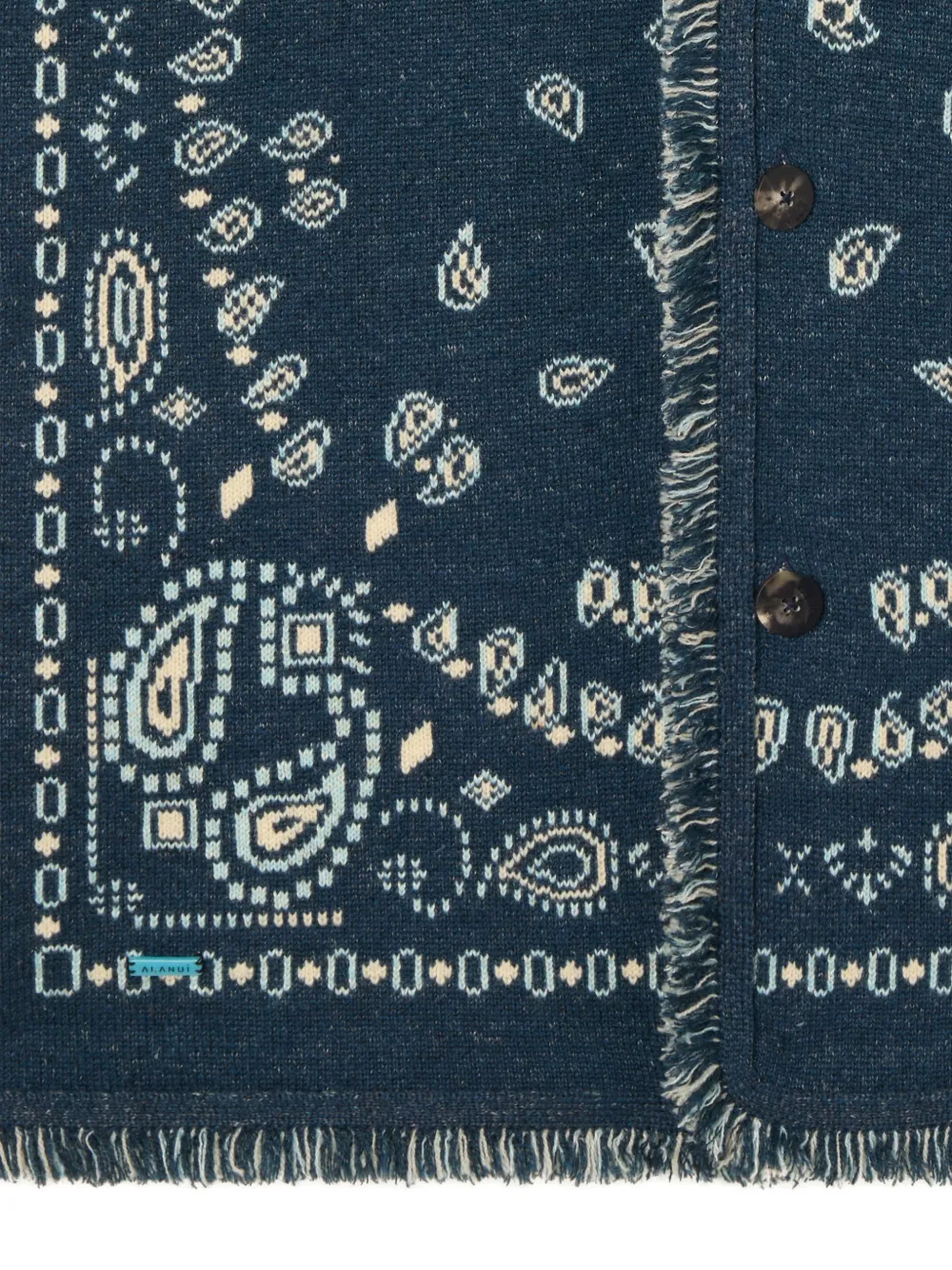 Alanui Kasjmier vest Blauw