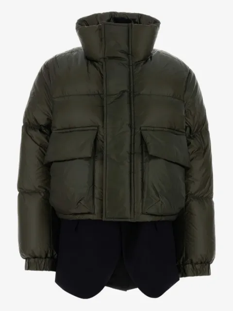 sacai nylon down jacket