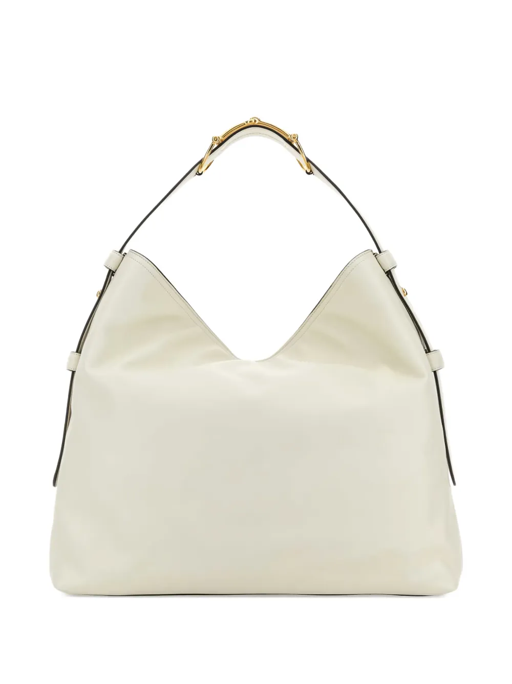 Gucci Grote Beatrix leren shopper - Beige