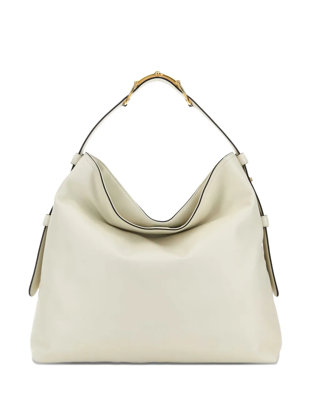 Gucci Grote Beatrix leren shopper Beige