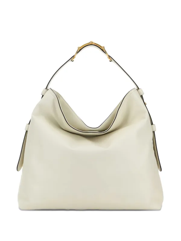 Gucci Large Beatrix Leather Tote Bag in Neutrals