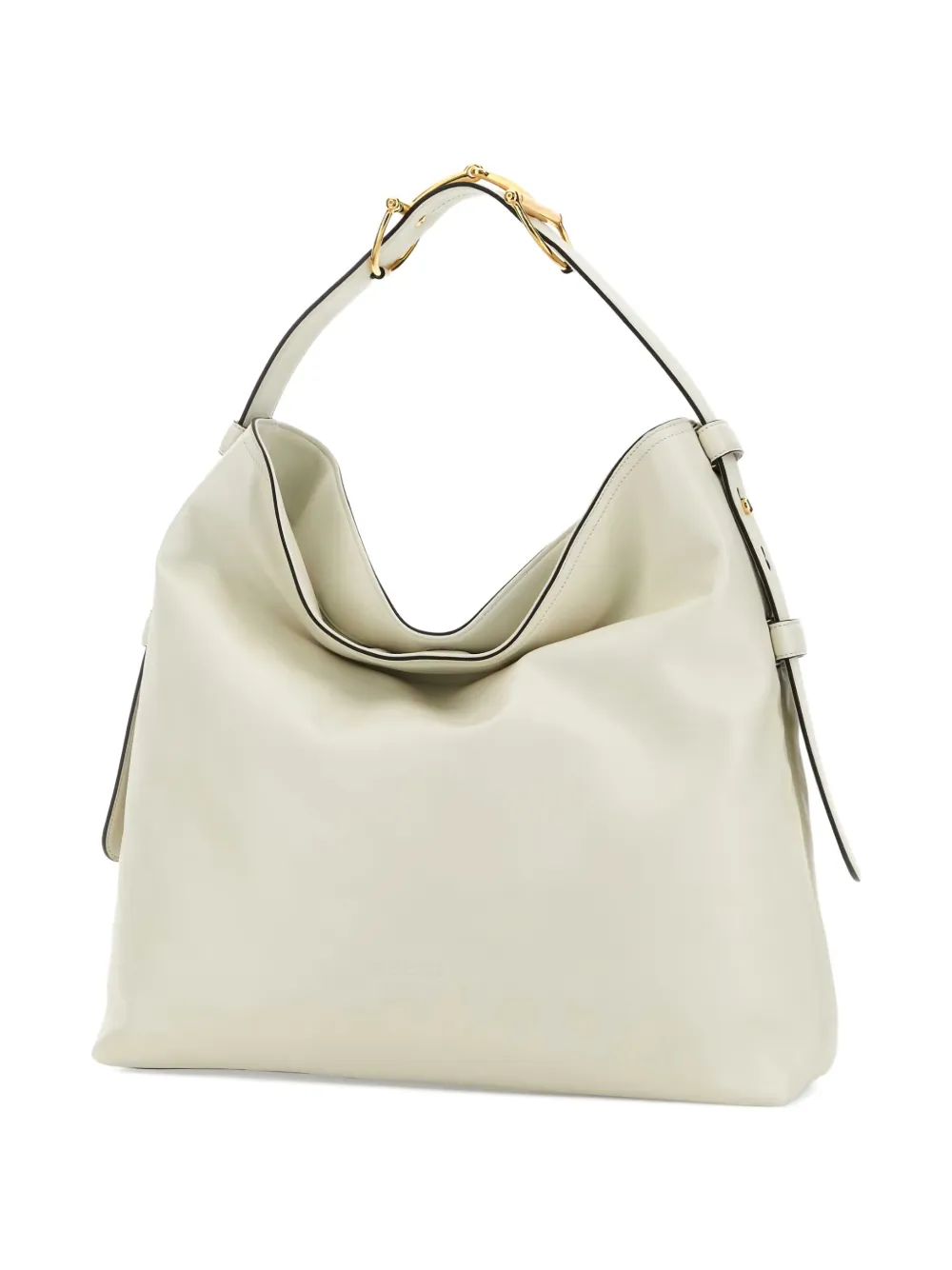 Gucci Grote Beatrix leren shopper Beige