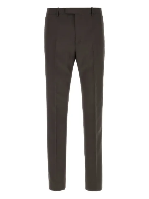 Gucci panama split-hem trousers