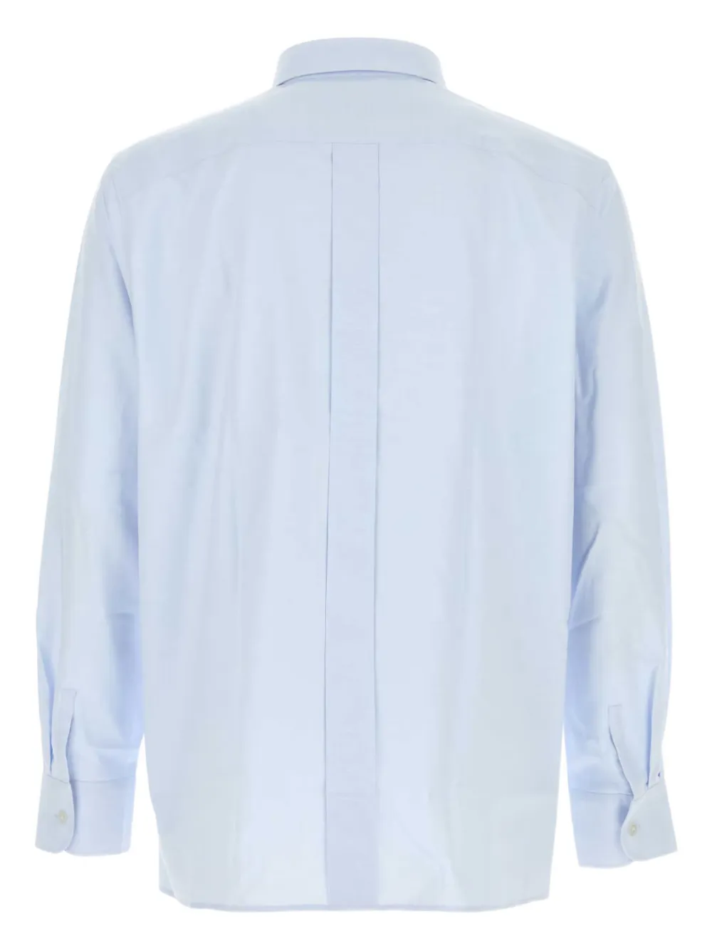Saint Laurent Cassandre-detail oxford shirt - Blauw