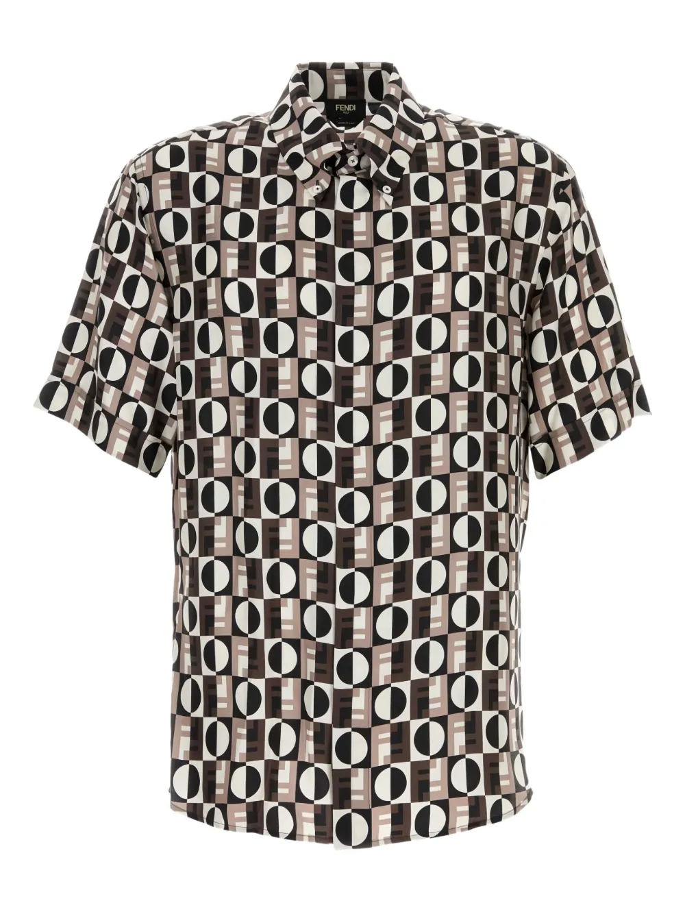 FENDI camisa de seda | negro | Image 1
