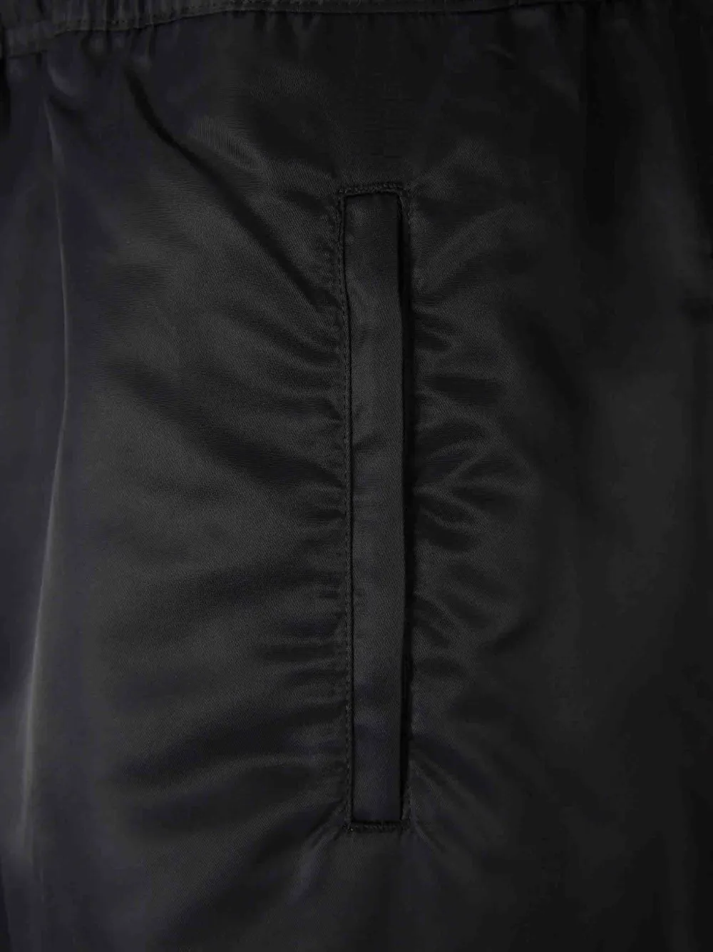 Wales Bonner elasticated-waistband trousers Zwart