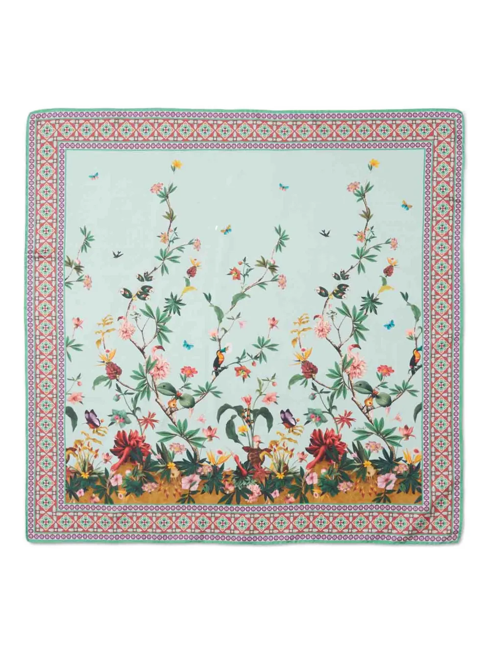 La Doublej Silk Scarf In Green