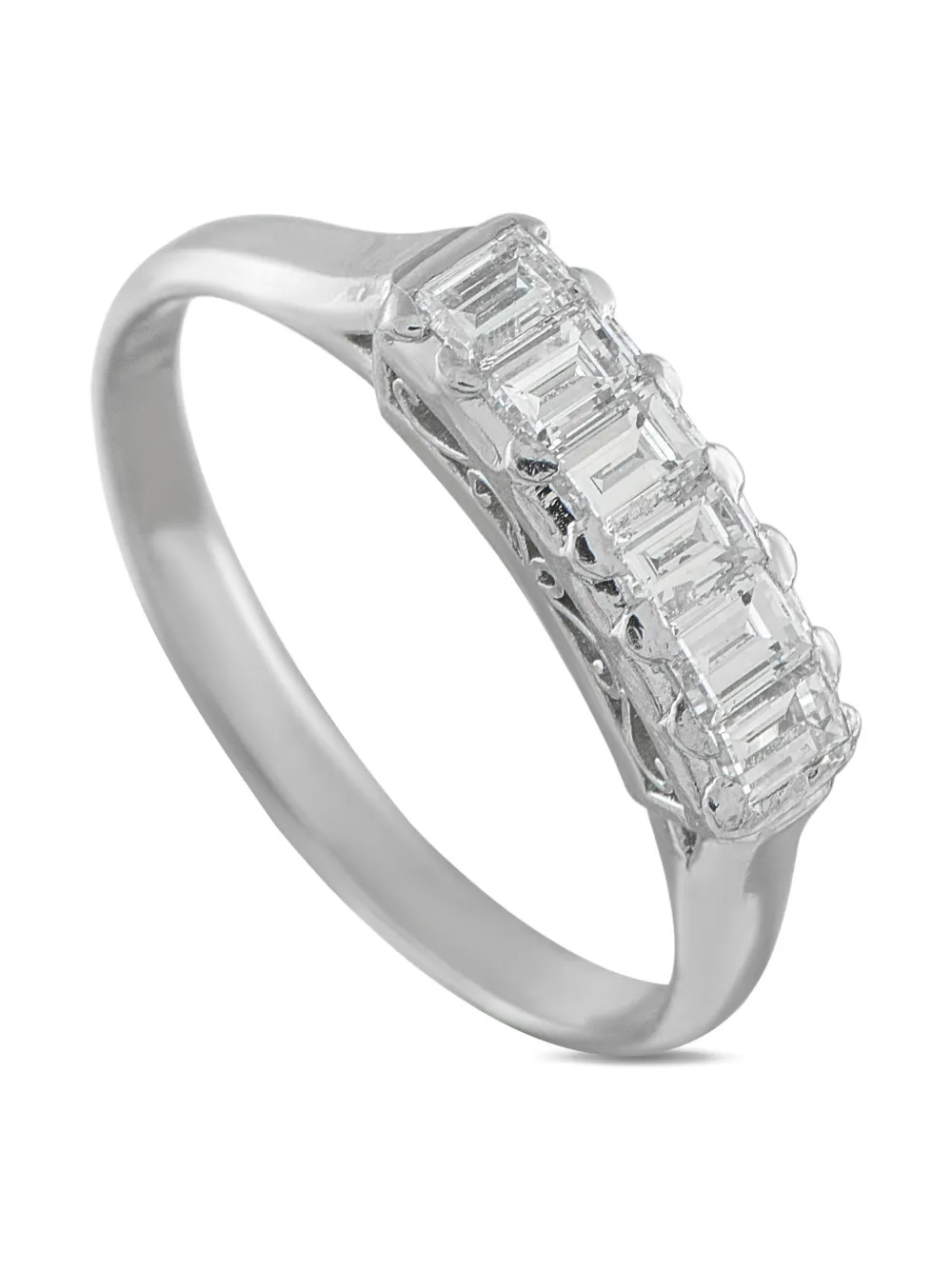 LB Exclusive platinum diamond ring - シルバートーン LB Exclusive platinum diamond ring - シルバートーン