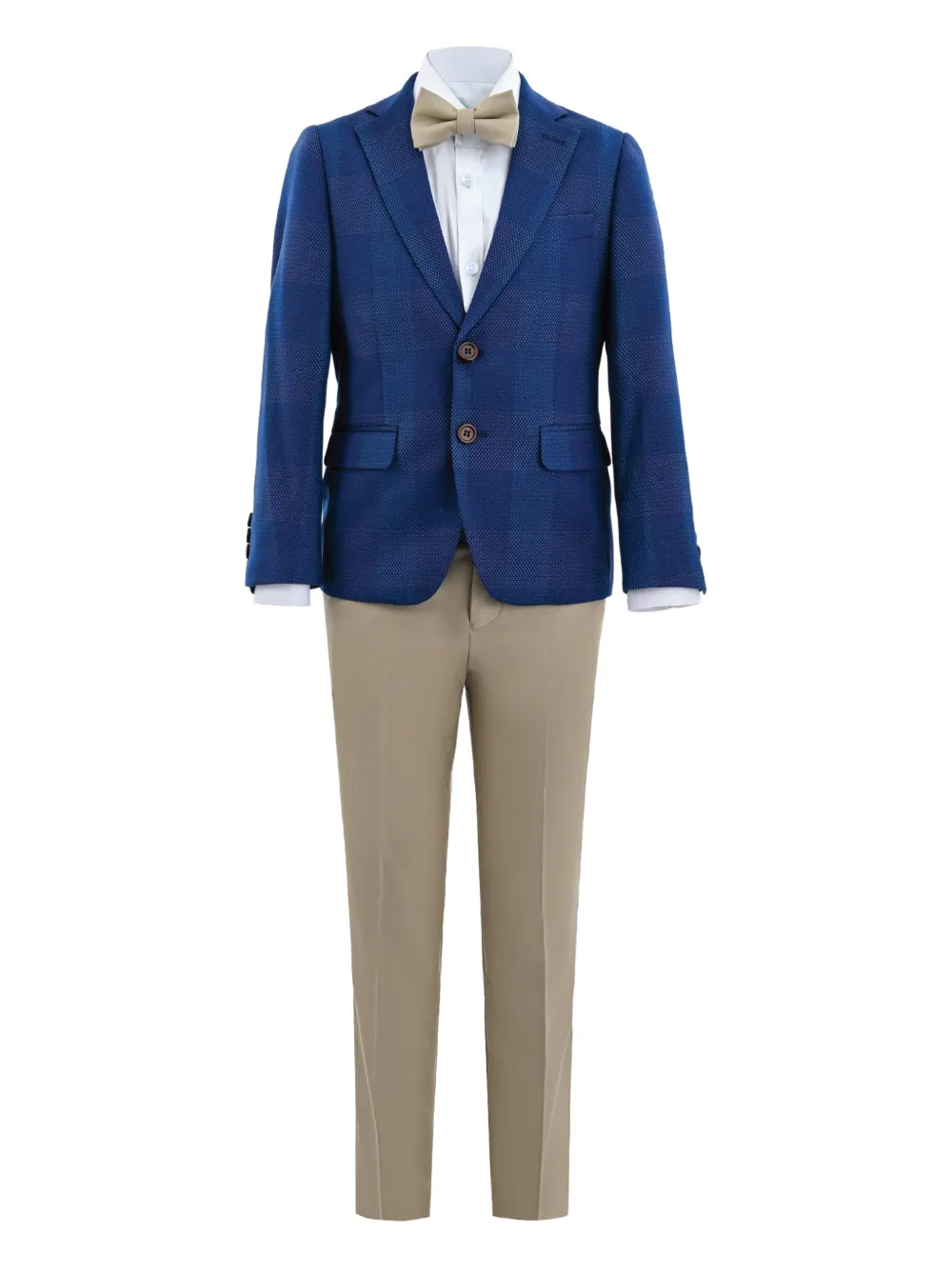 Moustache single-breasted suit | Blue | Image 1