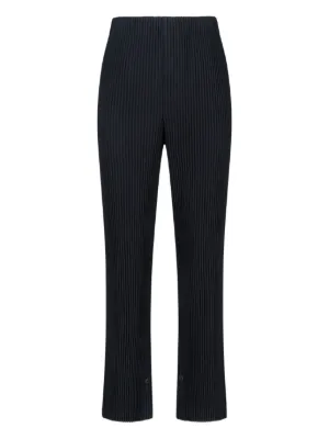 Homme Plissé Issey Miyake Kersey Pleats パンツ | ブラック