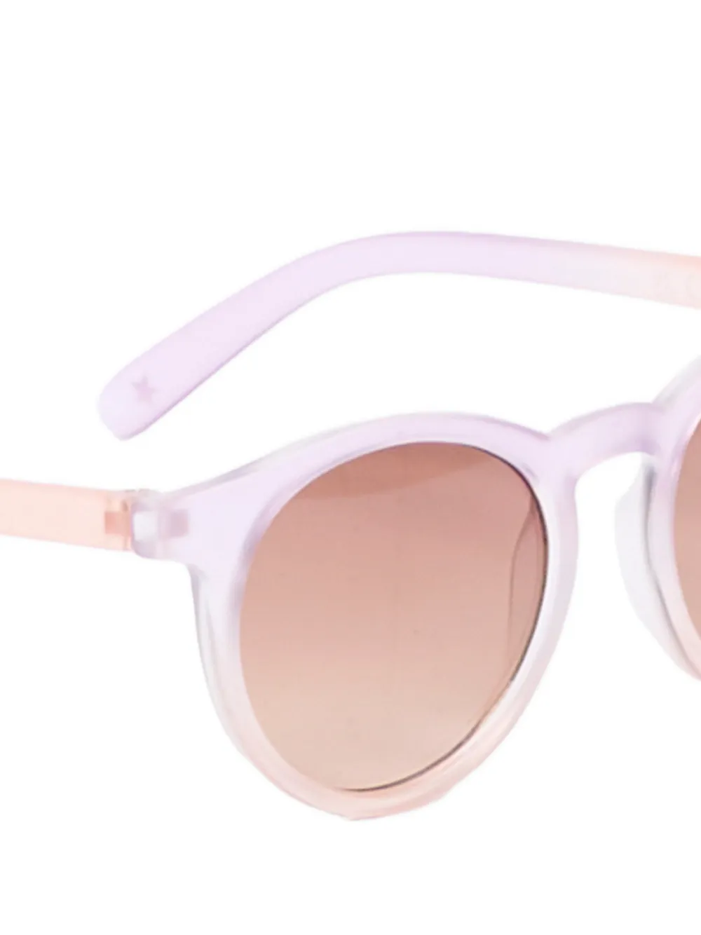 Molo Zonnebril met rond montuur Roze