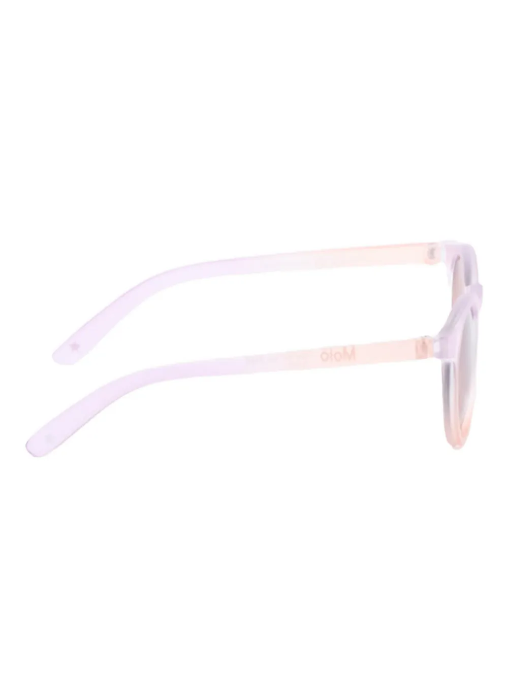 Molo Zonnebril met rond montuur Roze